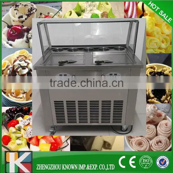 Factory Supply Fried Ice Cream Machine, Ice Cream Fried Machine, Commercial Fried Ice Cream Machine photo-5