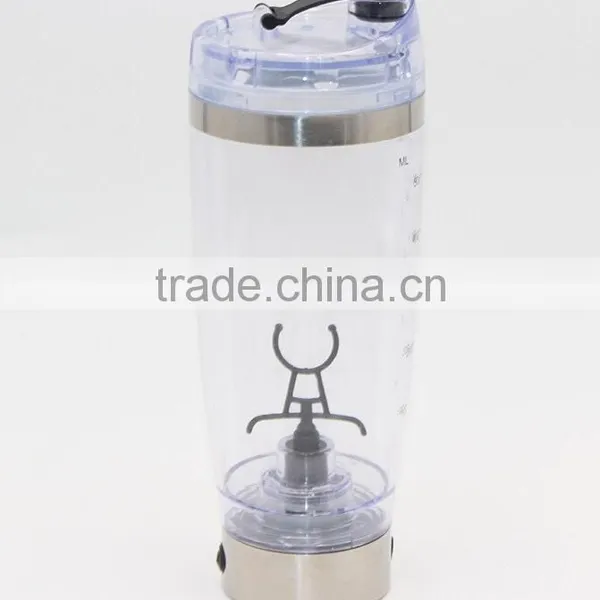 600ml Stainless Steel Electric Shaker Bottle USB photo-3