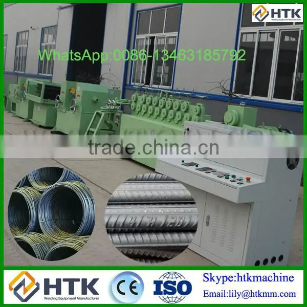 HTK Factory Lasted Design 4-16mm Cold Rolled Ribbed Steel Production Line photo-2