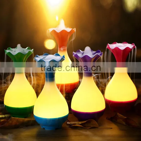 New Design Healthy Essential Oil Home Ultrasonic Air Humidifier Purifier Aroma Diffuser photo-3