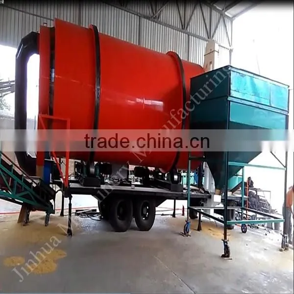 High Drying Speed HZG 1800 Model Hourly Capacity 2-4 Tons Coffee Bean Mobile Dryer photo-2