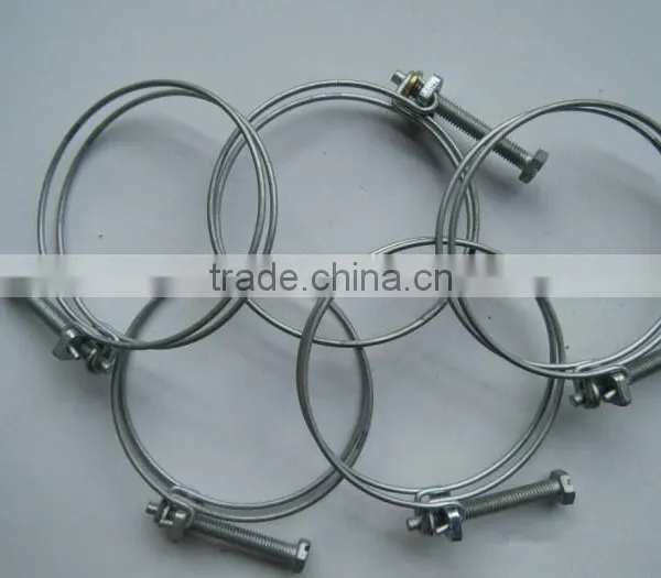CE Rigging Polished SS304 Stainless Steel 316 Hose Clamps for Pipeline photo-6