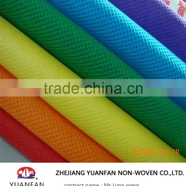 Colorful Reusable 100% PP Spun Bonded Non Woven Fabric photo-5