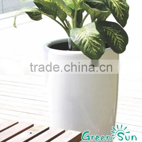 Round Plastic Flower Pots for Home and Garden With Vertical Hydroponic System photo-2