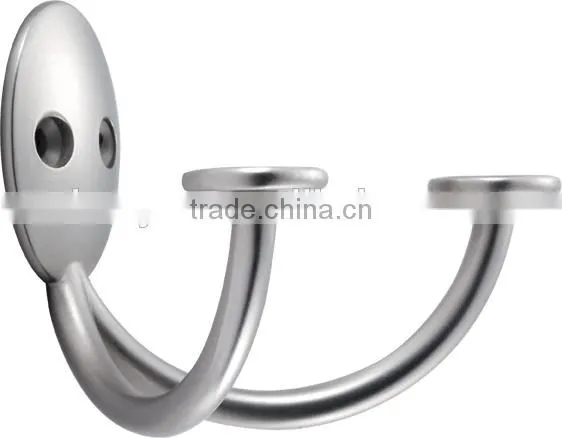Bathroom Wall Mounted Stainless Steel Robe Hook For Clothes And Towel photo-2