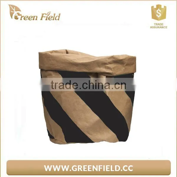 Green Field Nice Print Washable Kraft Paper Storage Bag photo-5