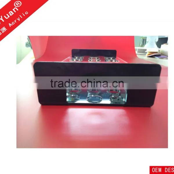China Wholesale Pirce Acrylic Wine Glass Holder Tray photo-4