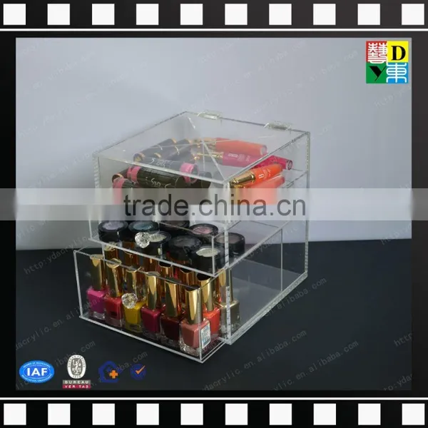 2016 Manufacturer Customize 3/4/5/6 Drawer Acrylic Makeup Organizer Wholesale photo-6