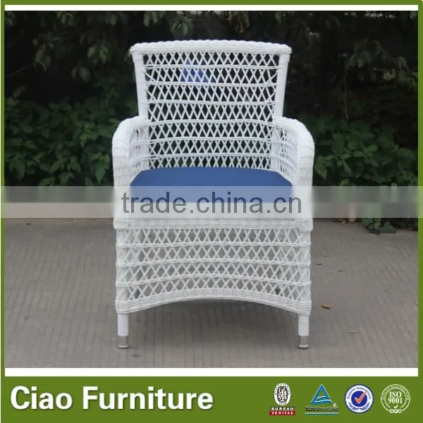 Modern Garden Coffee Shop Furniture Rattan Table and Chair Set photo-5