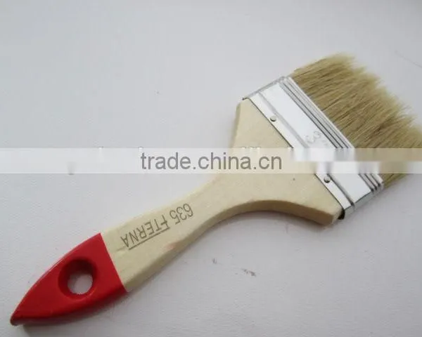 2" Bristle Paint Brush Wooden Handle photo-2