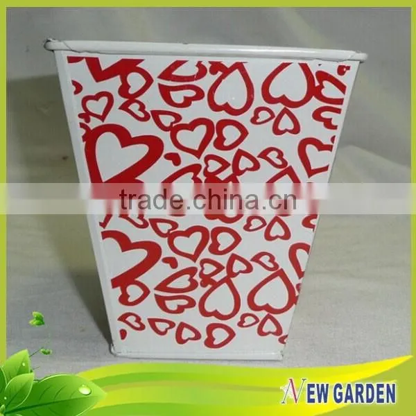 Attractive Price Round Handicraft Plastic Flower Hanging Pots,Sticker Planter photo-2