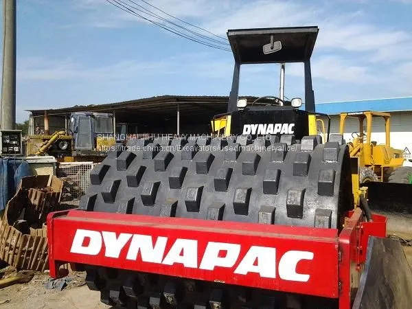 Использованные дорожные катки Dynapac CA30PD с барабаном уплотнителя овчиного нога photo-3