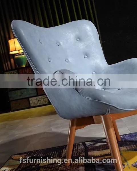 YYA039 Nordic Wood Armchair Meeting Chair Leisure Chair/Nordic Furniture/simple Japanese Style Oak Solid Wood Dining Chair photo-6