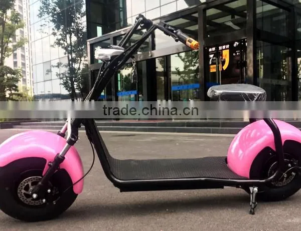 2017 Zhejiang Factory 48V12AH Li-ion Battery Citycoco Lightweight Electric Bike 48V Scooter/e-scooter Citycoco photo-2