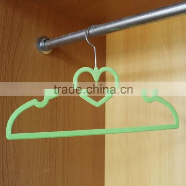 Heart Type None Slip Thick Plastic Hangers photo-3