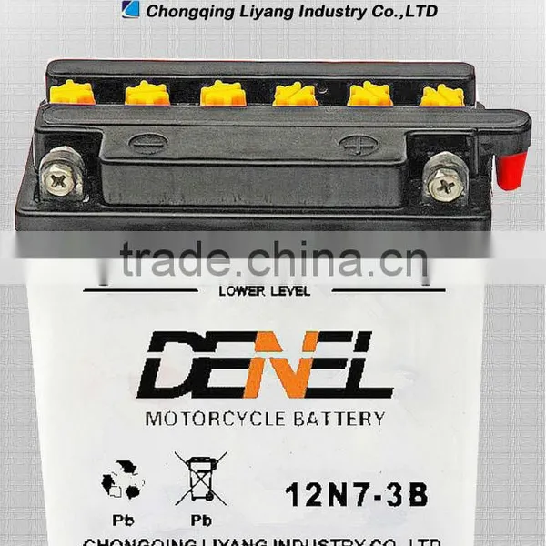 YB7L-B Dry-charged Motorcycle Battery High Quality Battery photo-2