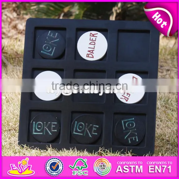 2017 New Design Funny Kids Toy Wooden Tic Tac Toe Game W01B037 photo-3