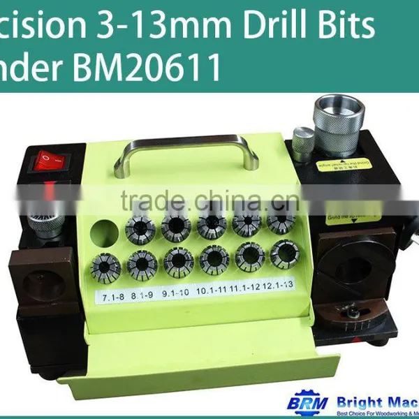 Precision 3-13mm Drill Bit Sharpener Grinder BM20611