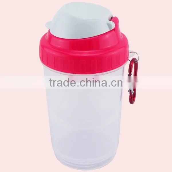 400ML Professional Custom Logo Plastic Sport Water Bottle With Handle photo-6