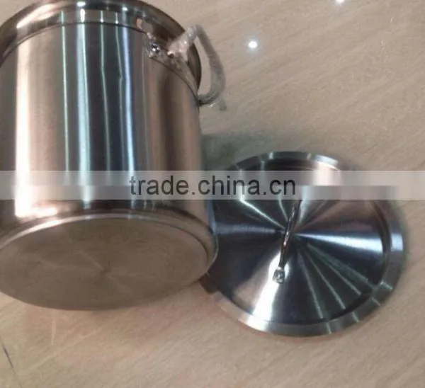 Stainless Steel Food Mixing Barrel 70L Stockpot Bucket photo-6
