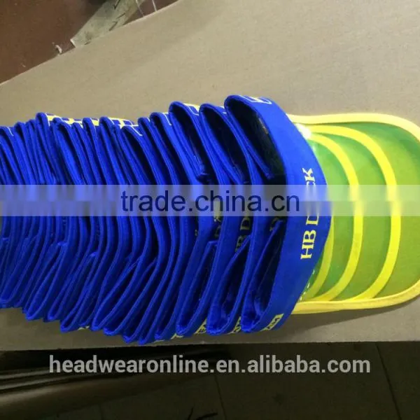 Custom Colorful Plastic And PVC Sun Visor Hat With Dongguan Factory photo-6