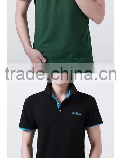 180g, 200g Custom Polo Shirt, Promotion Mens T-shirt, Customized Promo T-shirt photo-3