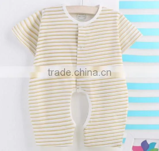 Comfortable Soft Cotton Beautiful Plain Sleeveless Baby Romper photo-2