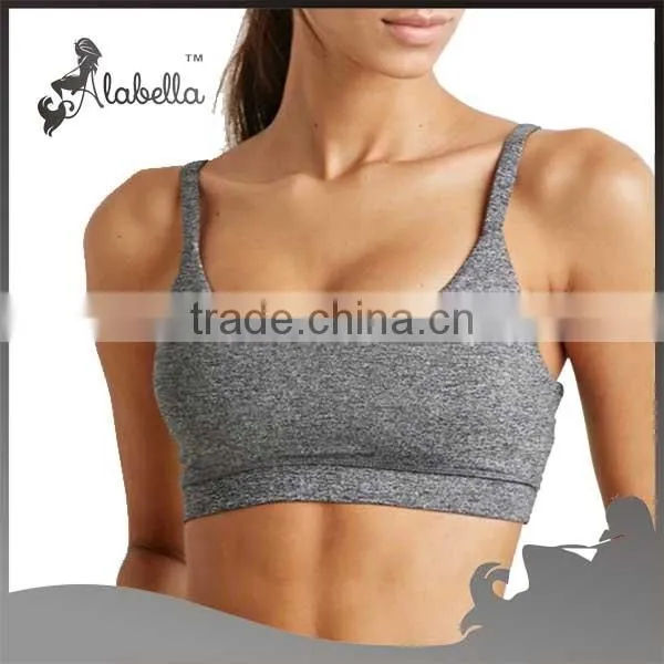 Sports Bras Melange Fabric for Women With Elastic for Back photo-2