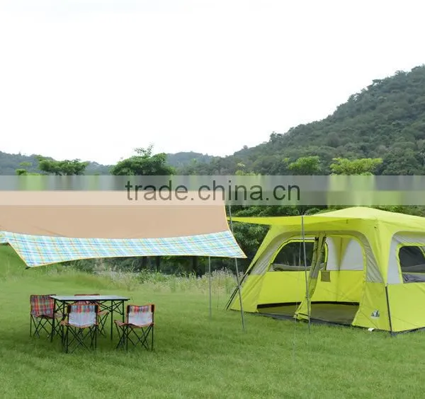 T26 Double Awning Oxford Fabric Party Decoration Big Camping Tent for Sale photo-3