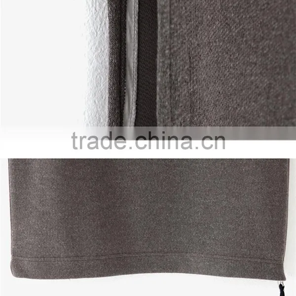 2016 Men's French Terry Vest Autumn Winter Tank Top for Gentlemen Thick Vest for Wiinter photo-6