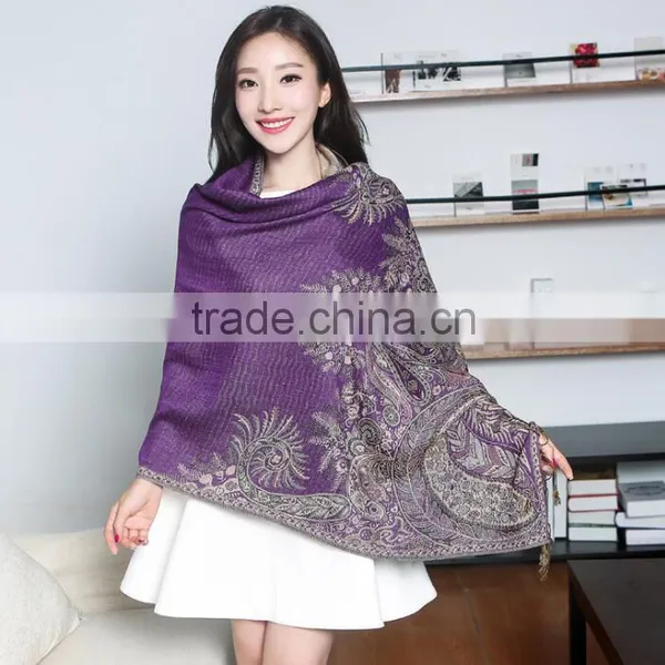 Zm51465a Fall and Winter Scarf 2016 Simple Style Beautiful Scarf photo-4