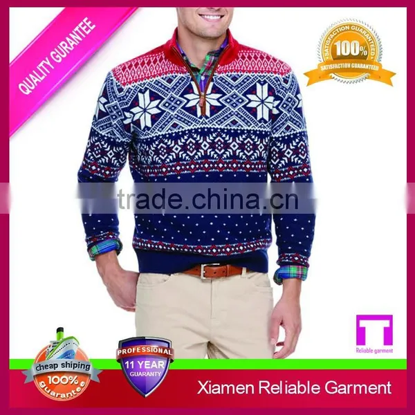 100% Cashmere Mens Latest Sweater Design/ Cashmere Men's Sweater photo-2