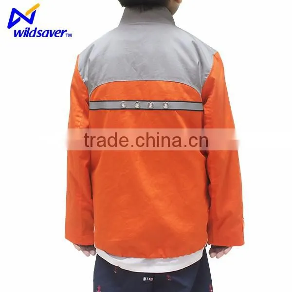 Kids Safety USB Rechargeable Bright LED Lights Winter Jacket Kids photo-4