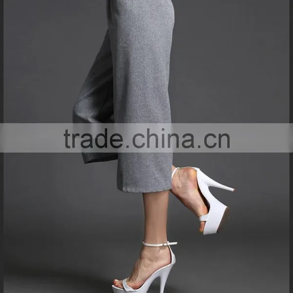Casual Fashion Linen Straight Loose Pants for Woman photo-3