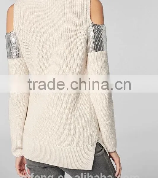 Sexy Design Sweater Knitted Top For Ladies photo-4
