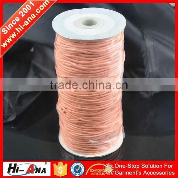Hi-ana Cord1 SEDEX Factory Colorful Fashion Elastic Rubber Cord photo-2