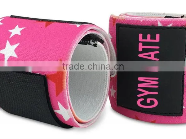 Crossfit Custom Women Wrist Wraps For Weight Lifting/ Gym Training /Heavy Workout photo-2