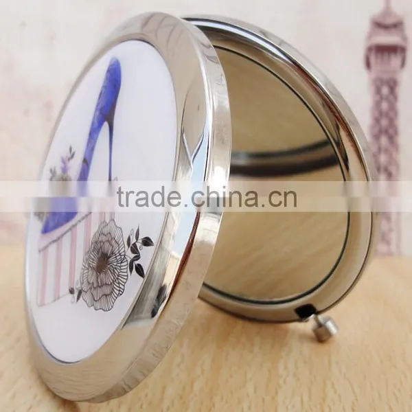 High Heel Shoe Compact Mirror Makeup X2 Magnification,DubaaFashion.com 2015 photo-3