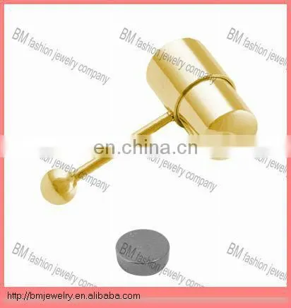 Fashion Hot Sale Vibrating Tongue Ring Barbell Body Piercing Jewelry