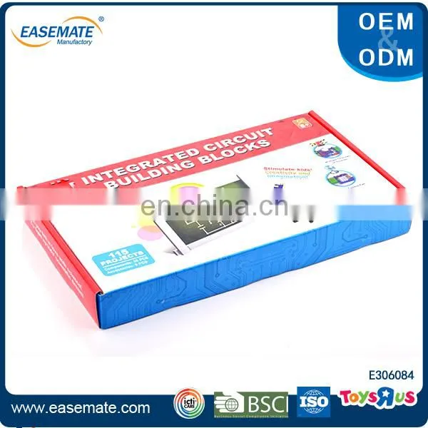 Kids 115pcs Electronic Integrated Circuit Building Blocks Toys photo-5