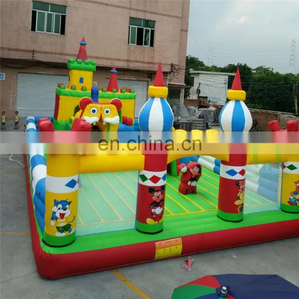 Latest Finished Colorful Cartoon Amusement Park Equipment, Kids Amusement Playground for Sale photo-2