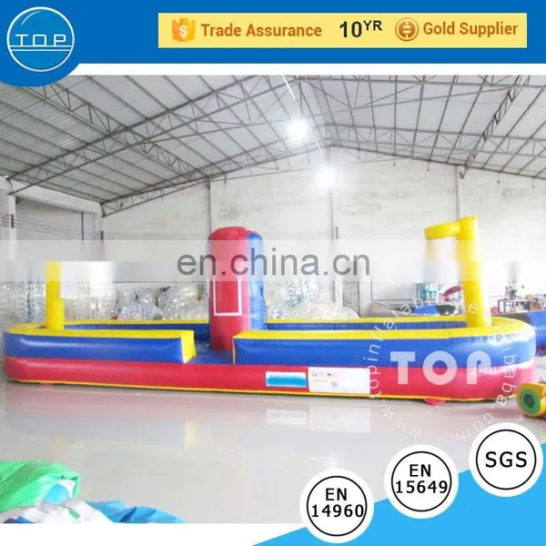 Commercial Giant Bounce House Interactive Bungee Run Adult Inflatable Obstacle Course for Sale photo-4