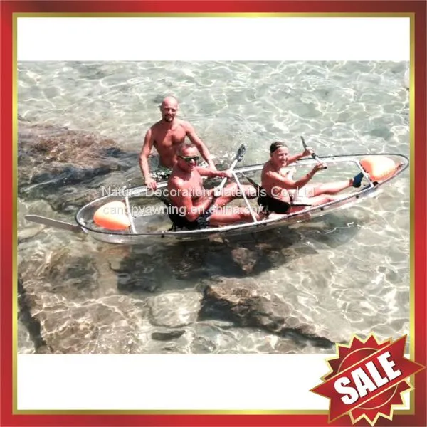 Small PC Boat,clear Canoe,polycarbonate Kayak,PC Yacht,transparent Canoe,pc Kayak,clear Finishing Boat-super Durable! photo-4