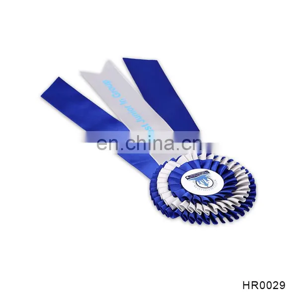 Trimming 3 Tiered Horse Show Equestrian Award Ribbon photo-2