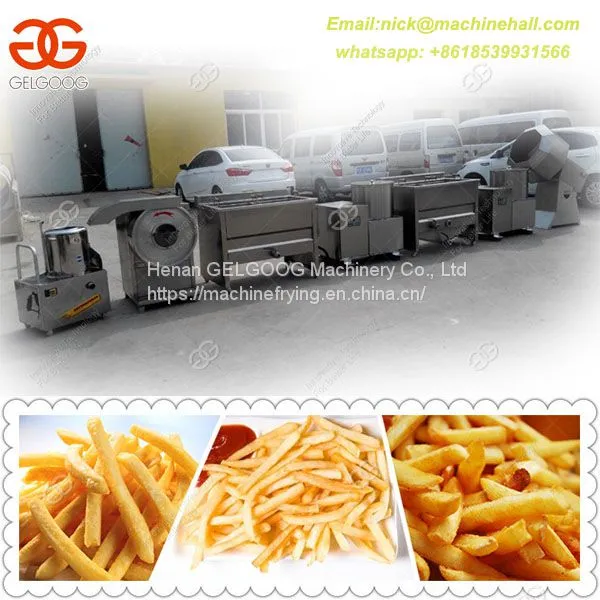 Semi-automatic French Fries Making Line|Potato Chips Making Line With Small Scale|Factory Potato Chips Making Line photo-5
