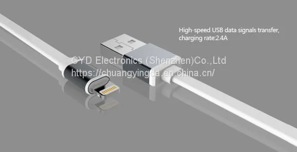 Item: High Speed USB Sync and Charge Cable Type: 8-pin Lightning to USB USB Type: USB 2.0 Length: Customized Charging Power: 2A Color: Multicolor Material: Metal Compatibility: Products Using Lightning Cable Metal Lightning Cable for IPad/iPod/iPhone 5/5C photo-4