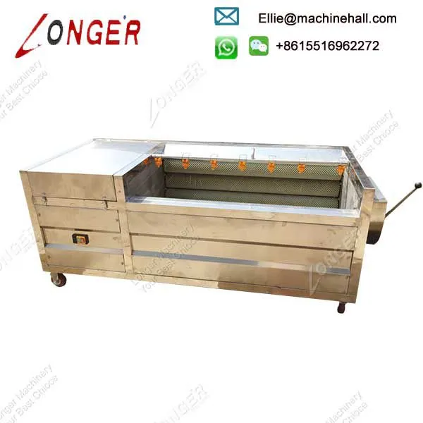 Brush Type Ginger Cassava Peeling and Washing Machine photo-3