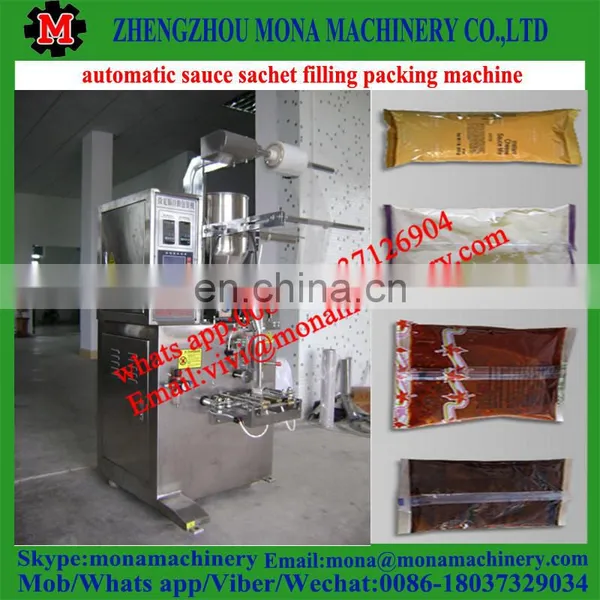 Liquid Fruit Jam Sachet Packing Machinery ,chili Sauce Making Machine photo-3
