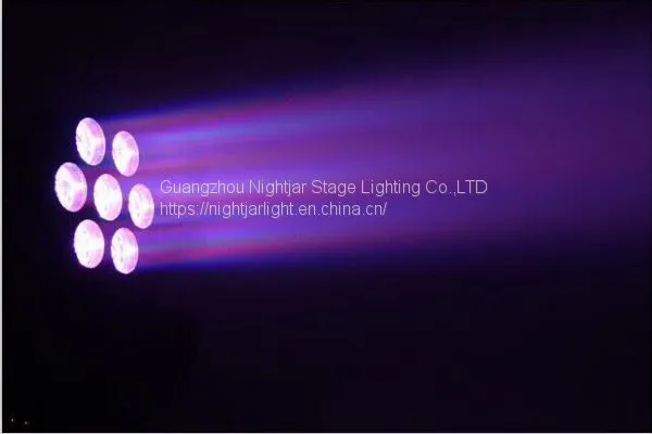 (Nj-L7 )7*10W 3in1 LED PAR Light Stage Light photo-2