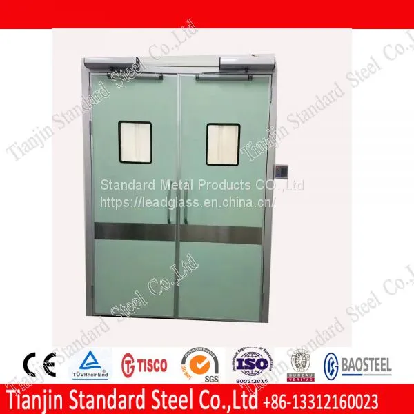 CT Room 2mmpb Single Lead Shielding Door / X-ray Room 3mmPB Lead Sliding Door photo-2